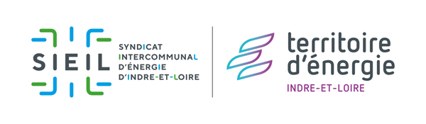 Logo SIEIL, Syndicat Intercommunal d'Énergie d'Indre-et-Loire